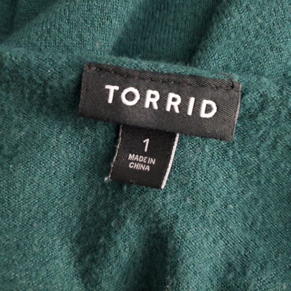 Torrid Pullover Drop Shoulder Sweater - Picture 7 of 8